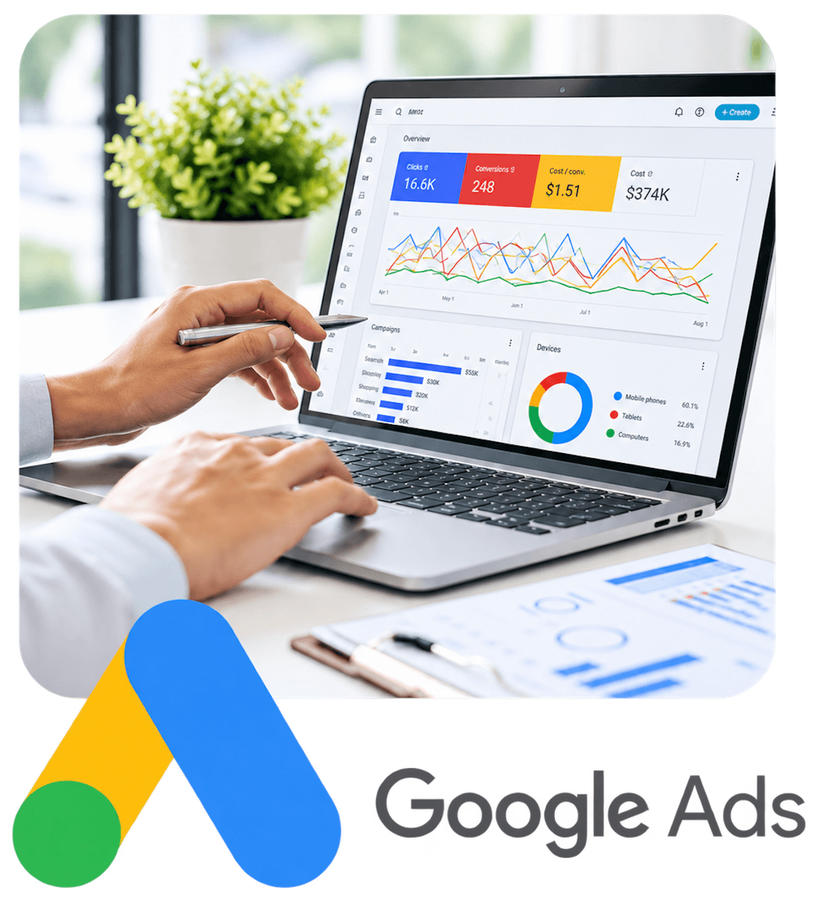 Διαχείριση Google Ads